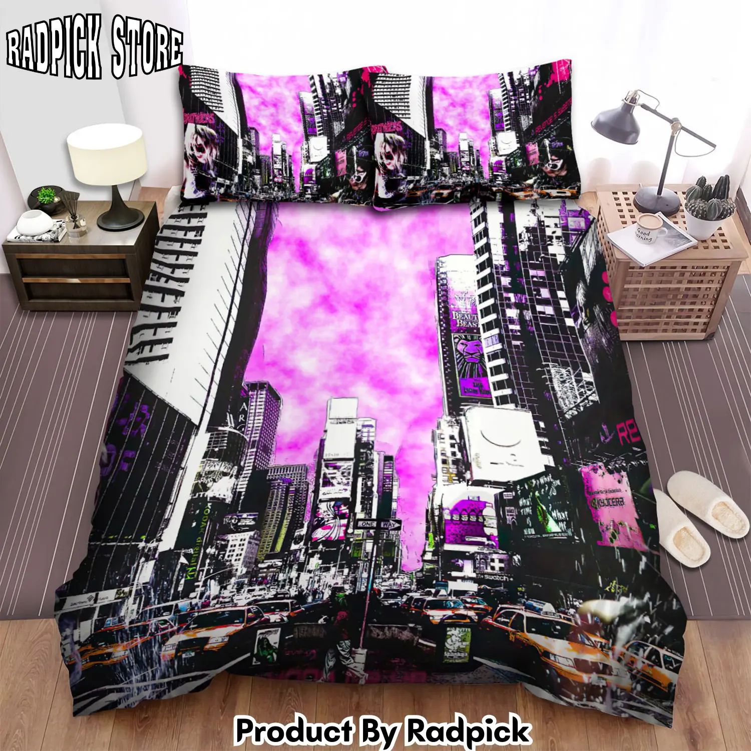 Radpick the veronicas crowed city bed sheets spread comforter duvet cover bedding sets rp327878
